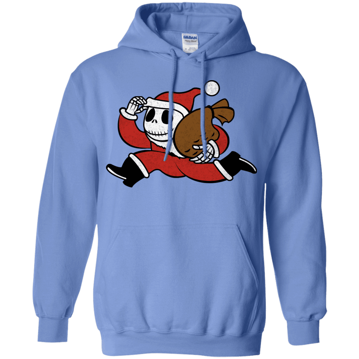 Sweatshirts Carolina Blue / S Monopoly Skellington Pullover Hoodie