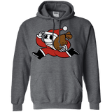 Sweatshirts Dark Heather / S Monopoly Skellington Pullover Hoodie