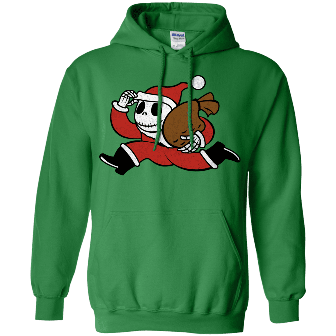 Sweatshirts Irish Green / S Monopoly Skellington Pullover Hoodie