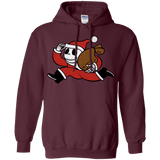 Sweatshirts Maroon / S Monopoly Skellington Pullover Hoodie