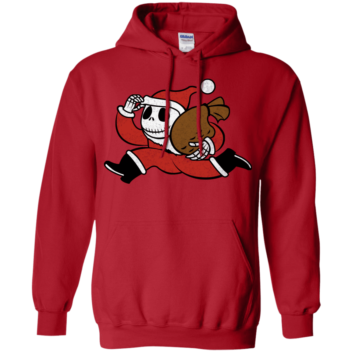 Sweatshirts Red / S Monopoly Skellington Pullover Hoodie