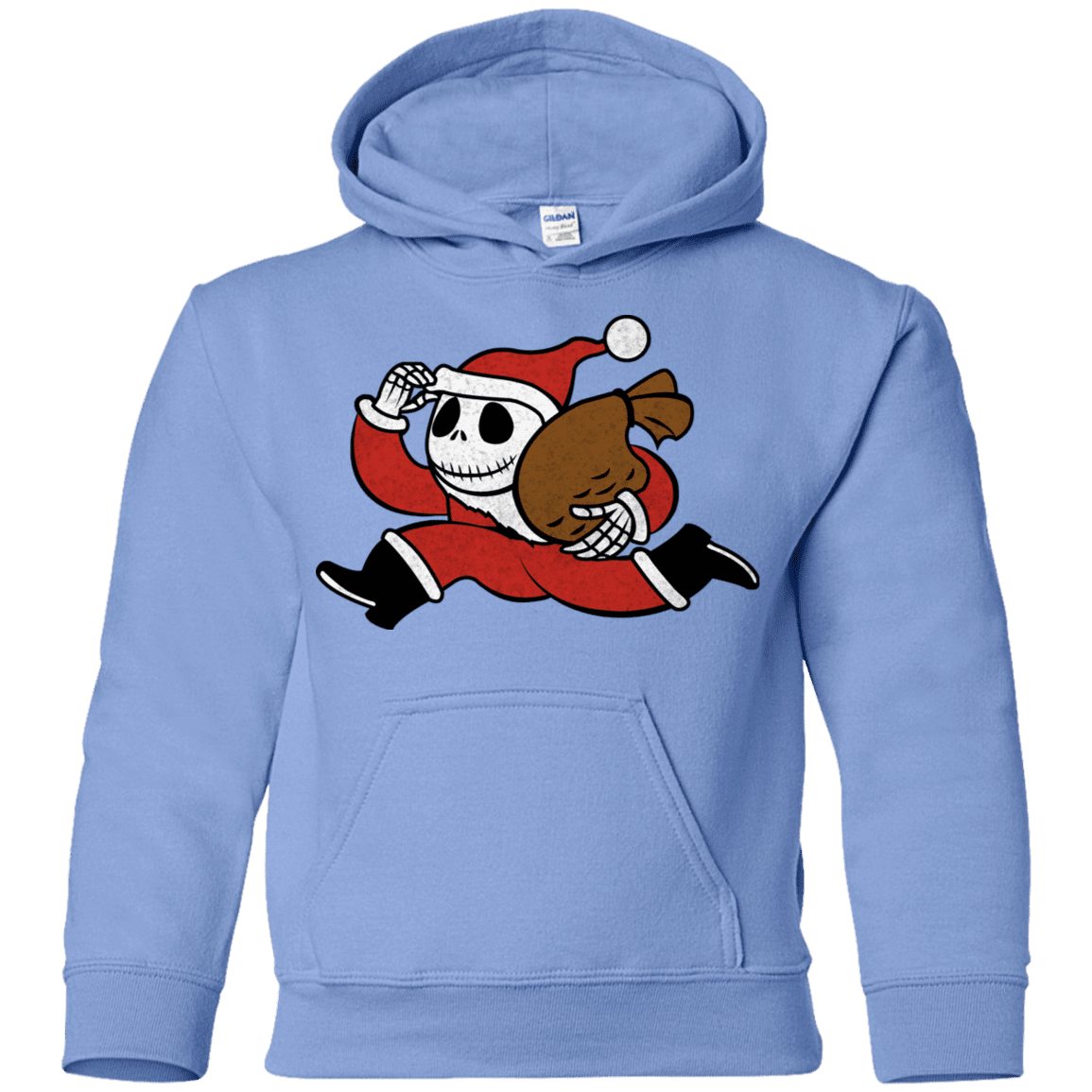 Sweatshirts Carolina Blue / YS Monopoly Skellington Youth Hoodie