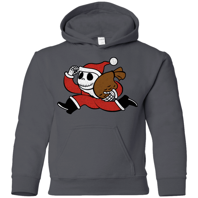 Sweatshirts Charcoal / YS Monopoly Skellington Youth Hoodie