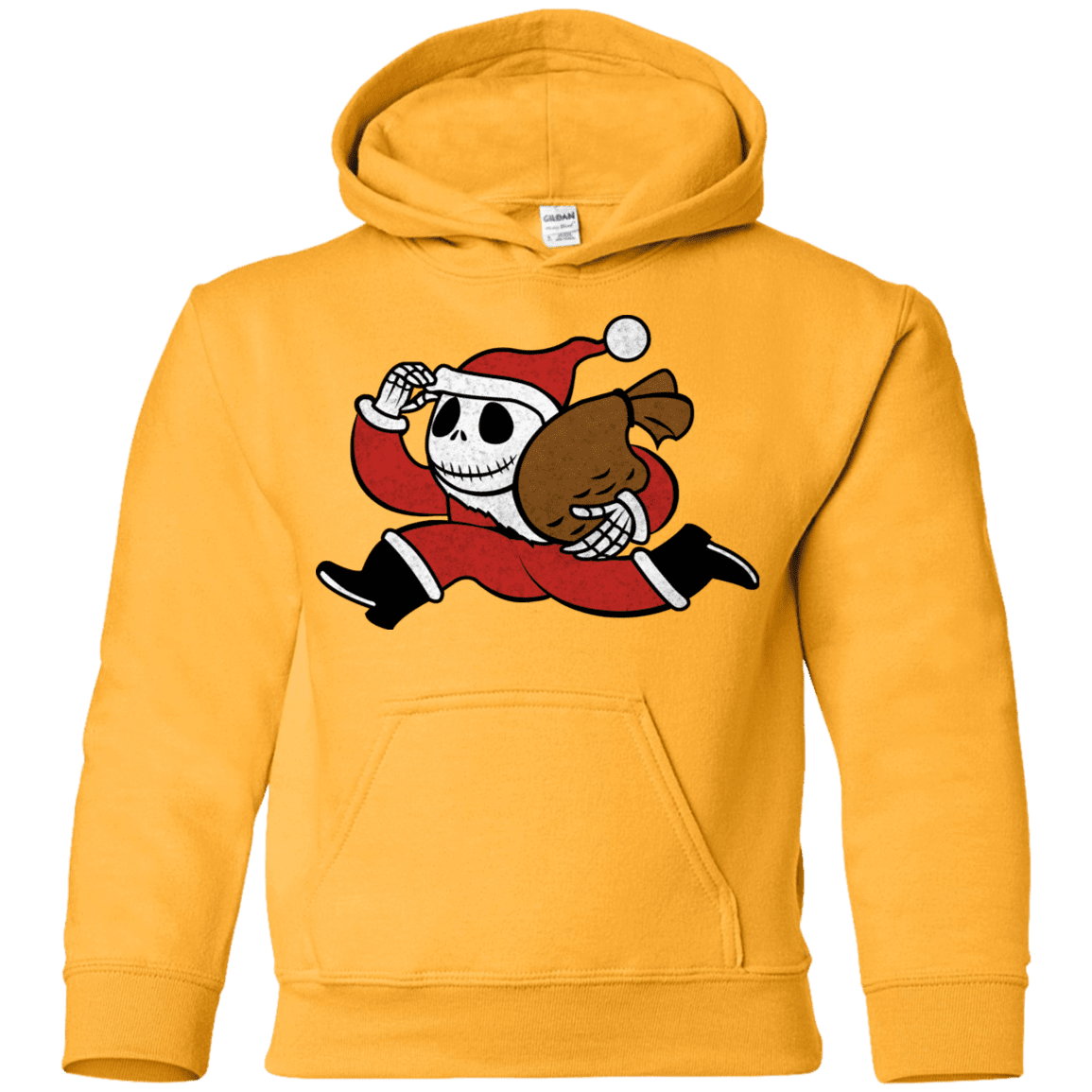 Sweatshirts Gold / YS Monopoly Skellington Youth Hoodie