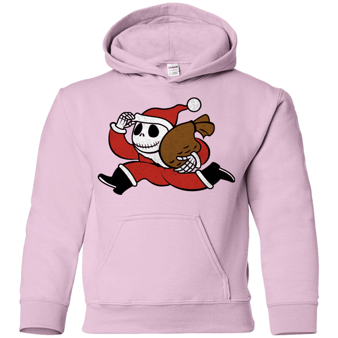 Sweatshirts Light Pink / YS Monopoly Skellington Youth Hoodie