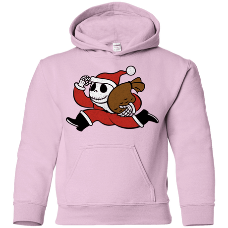 Sweatshirts Light Pink / YS Monopoly Skellington Youth Hoodie