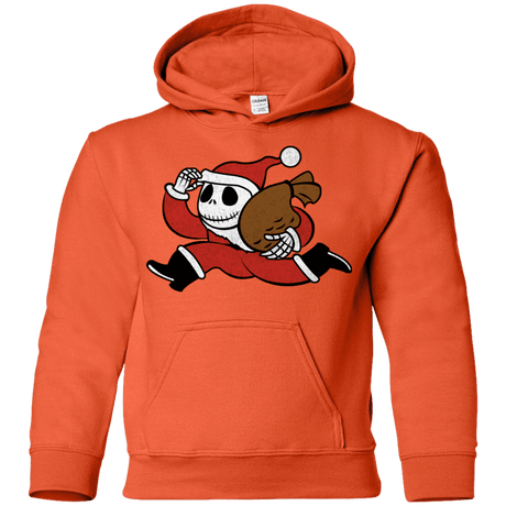 Sweatshirts Orange / YS Monopoly Skellington Youth Hoodie