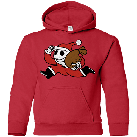 Sweatshirts Red / YS Monopoly Skellington Youth Hoodie