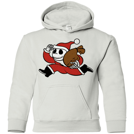 Sweatshirts White / YS Monopoly Skellington Youth Hoodie