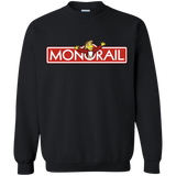 Sweatshirts Black / S Monorail Crewneck Sweatshirt