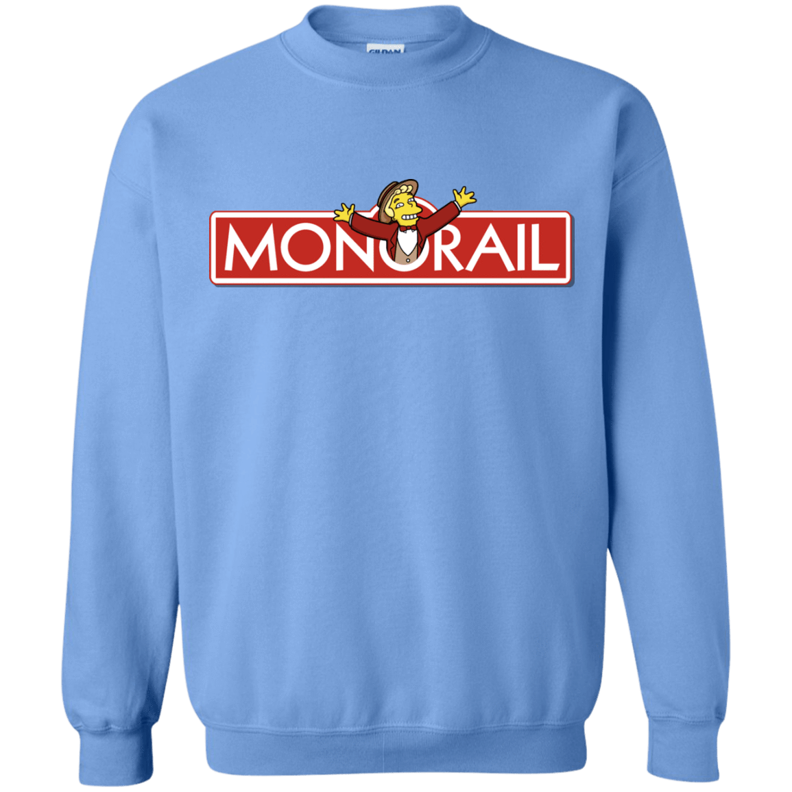 Sweatshirts Carolina Blue / S Monorail Crewneck Sweatshirt