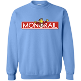 Sweatshirts Carolina Blue / S Monorail Crewneck Sweatshirt