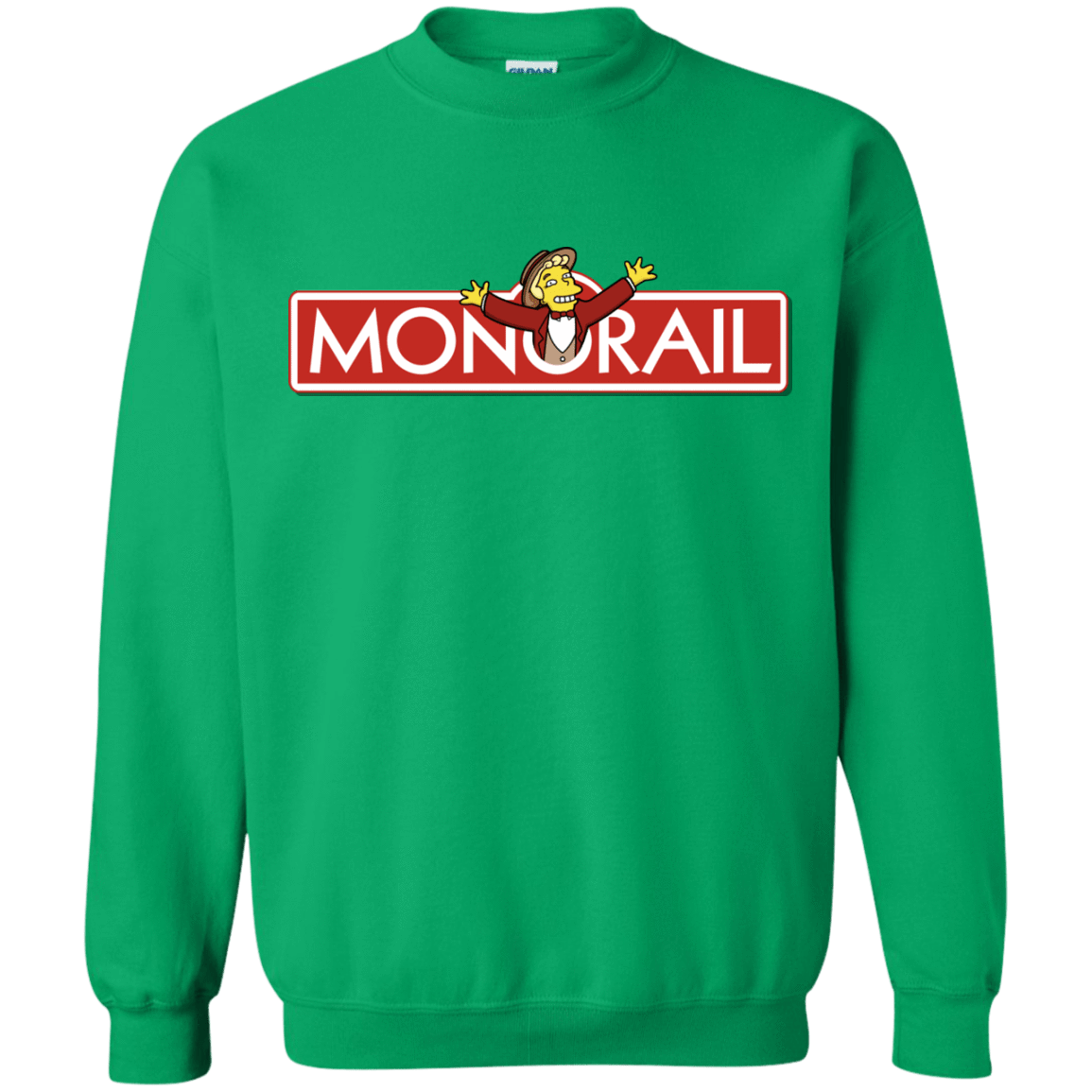 Sweatshirts Irish Green / S Monorail Crewneck Sweatshirt