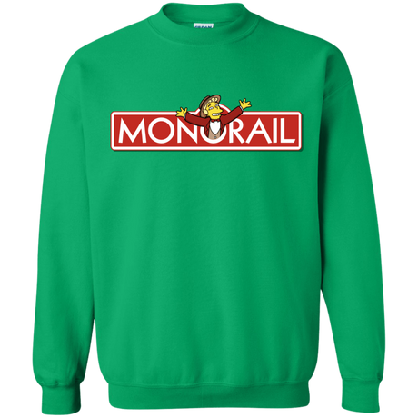 Sweatshirts Irish Green / S Monorail Crewneck Sweatshirt