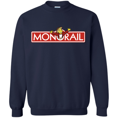 Sweatshirts Navy / S Monorail Crewneck Sweatshirt