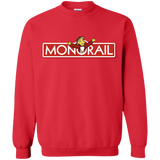 Sweatshirts Red / S Monorail Crewneck Sweatshirt