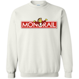 Sweatshirts White / S Monorail Crewneck Sweatshirt