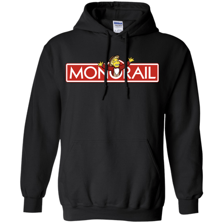Sweatshirts Black / S Monorail Pullover Hoodie