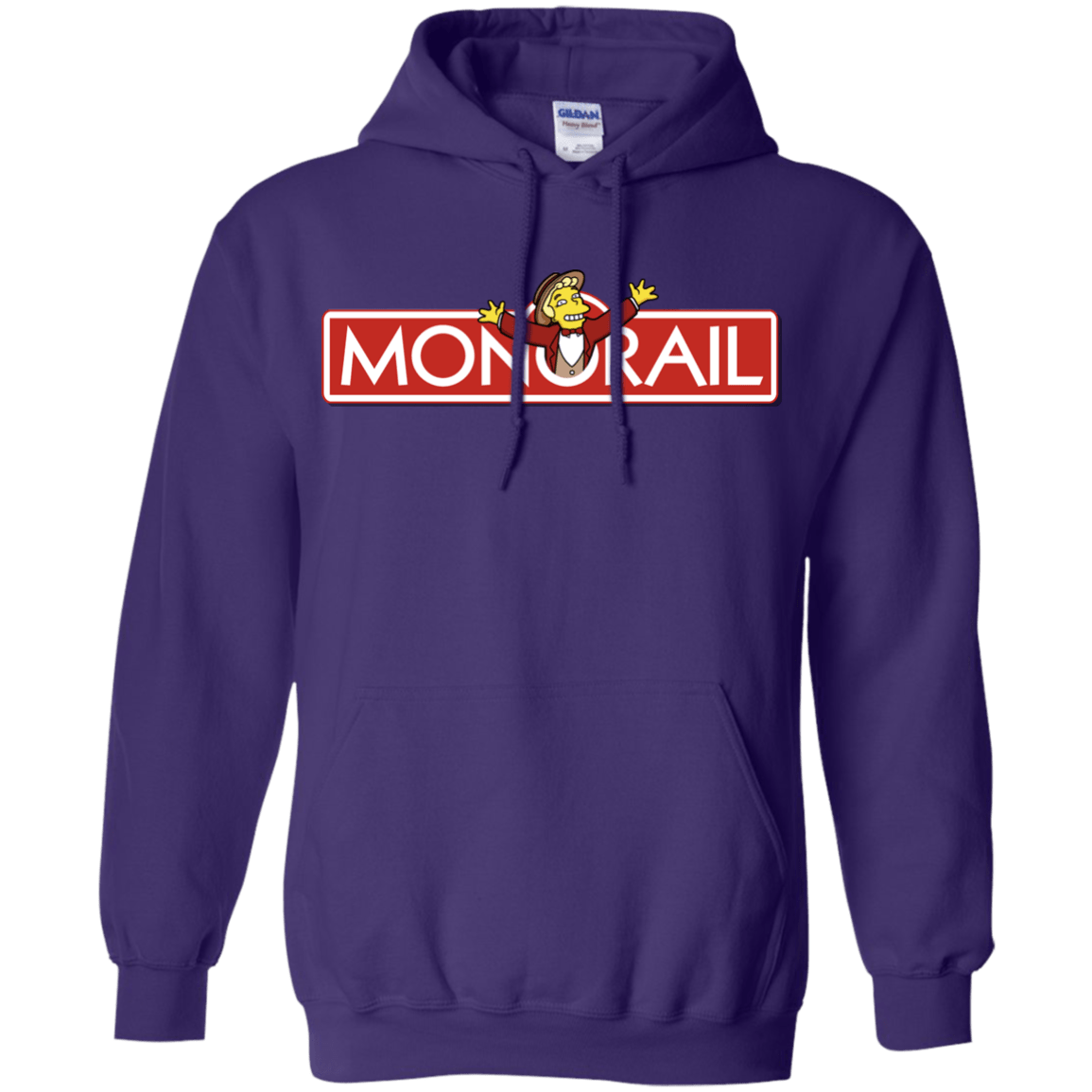 Sweatshirts Purple / S Monorail Pullover Hoodie