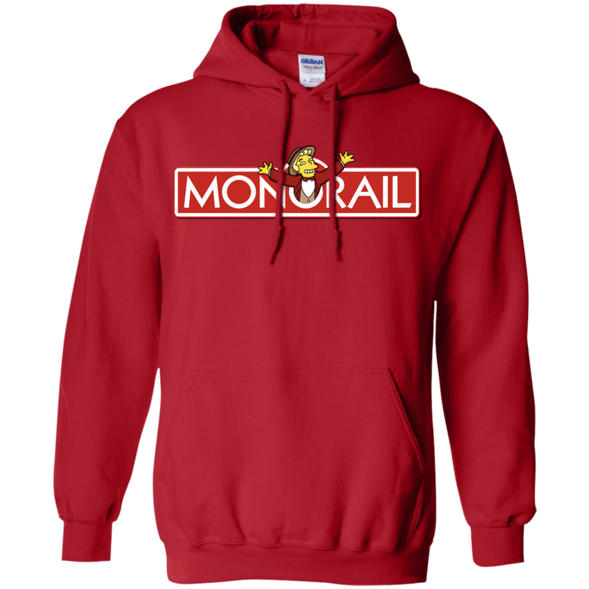 Sweatshirts Red / S Monorail Pullover Hoodie