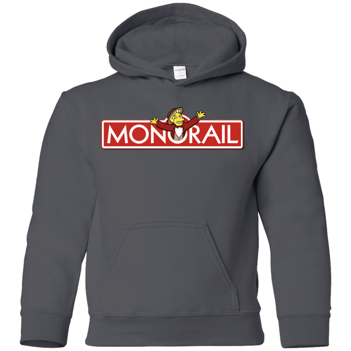 Sweatshirts Charcoal / YS Monorail Youth Hoodie