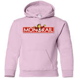 Sweatshirts Light Pink / YS Monorail Youth Hoodie