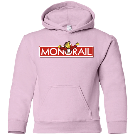 Sweatshirts Light Pink / YS Monorail Youth Hoodie