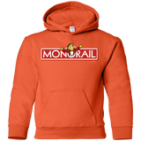 Sweatshirts Orange / YS Monorail Youth Hoodie
