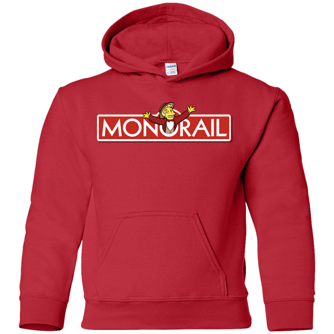 Sweatshirts Red / YS Monorail Youth Hoodie
