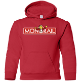 Sweatshirts Red / YS Monorail Youth Hoodie