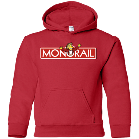 Sweatshirts Red / YS Monorail Youth Hoodie