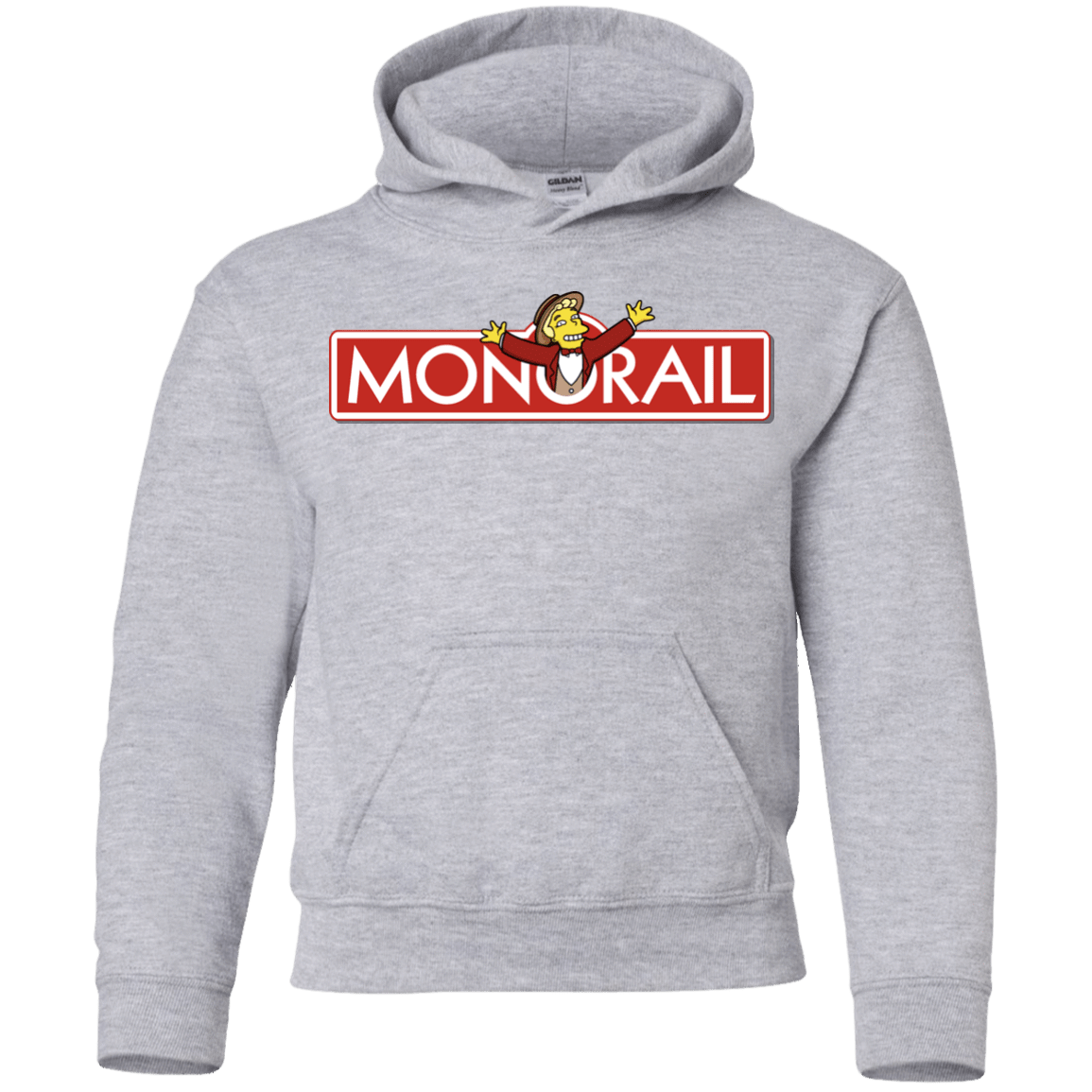 Sweatshirts Sport Grey / YS Monorail Youth Hoodie