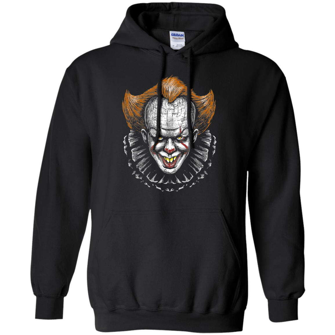 Sweatshirts Black / Small Monster Clown Pullover Hoodie