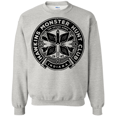 Sweatshirts Ash / Small Monster Hunt Club Crewneck Sweatshirt