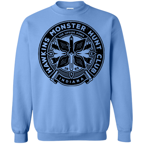 Sweatshirts Carolina Blue / Small Monster Hunt Club Crewneck Sweatshirt