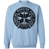 Sweatshirts Light Blue / Small Monster Hunt Club Crewneck Sweatshirt