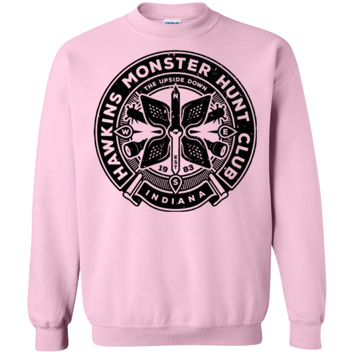 Sweatshirts Light Pink / Small Monster Hunt Club Crewneck Sweatshirt