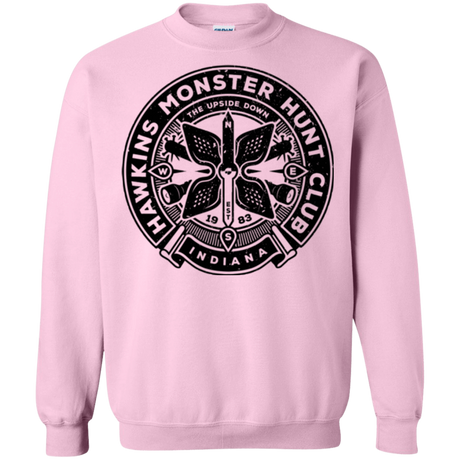 Sweatshirts Light Pink / Small Monster Hunt Club Crewneck Sweatshirt