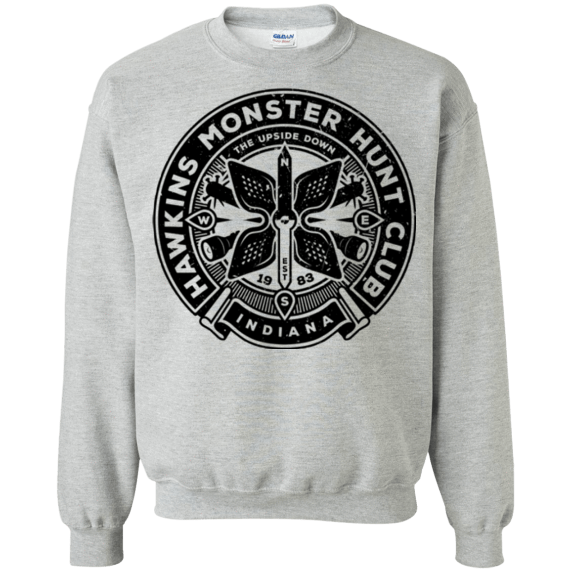 Sweatshirts Sport Grey / Small Monster Hunt Club Crewneck Sweatshirt