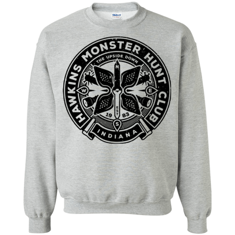 Sweatshirts Sport Grey / Small Monster Hunt Club Crewneck Sweatshirt