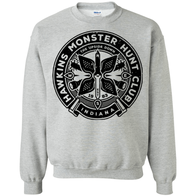 Sweatshirts Sport Grey / Small Monster Hunt Club Crewneck Sweatshirt