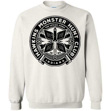 Sweatshirts White / Small Monster Hunt Club Crewneck Sweatshirt