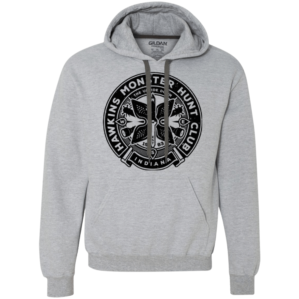 Sweatshirts Sport Grey / Small Monster Hunt Club Premium Fleece Hoodie