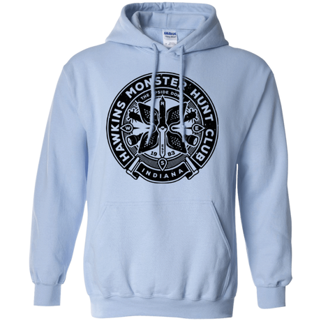 Sweatshirts Light Blue / Small Monster Hunt Club Pullover Hoodie