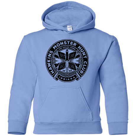Sweatshirts Carolina Blue / YS Monster Hunt Club Youth Hoodie
