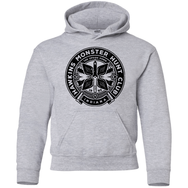 Sweatshirts Sport Grey / YS Monster Hunt Club Youth Hoodie