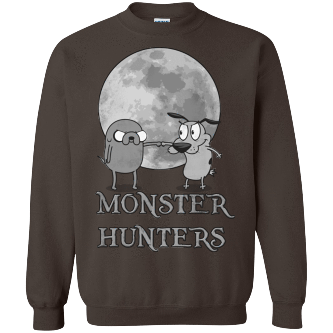 Sweatshirts Dark Chocolate / Small Monster Hunters Crewneck Sweatshirt