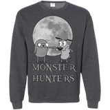 Sweatshirts Dark Heather / Small Monster Hunters Crewneck Sweatshirt