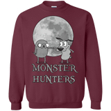 Sweatshirts Maroon / Small Monster Hunters Crewneck Sweatshirt