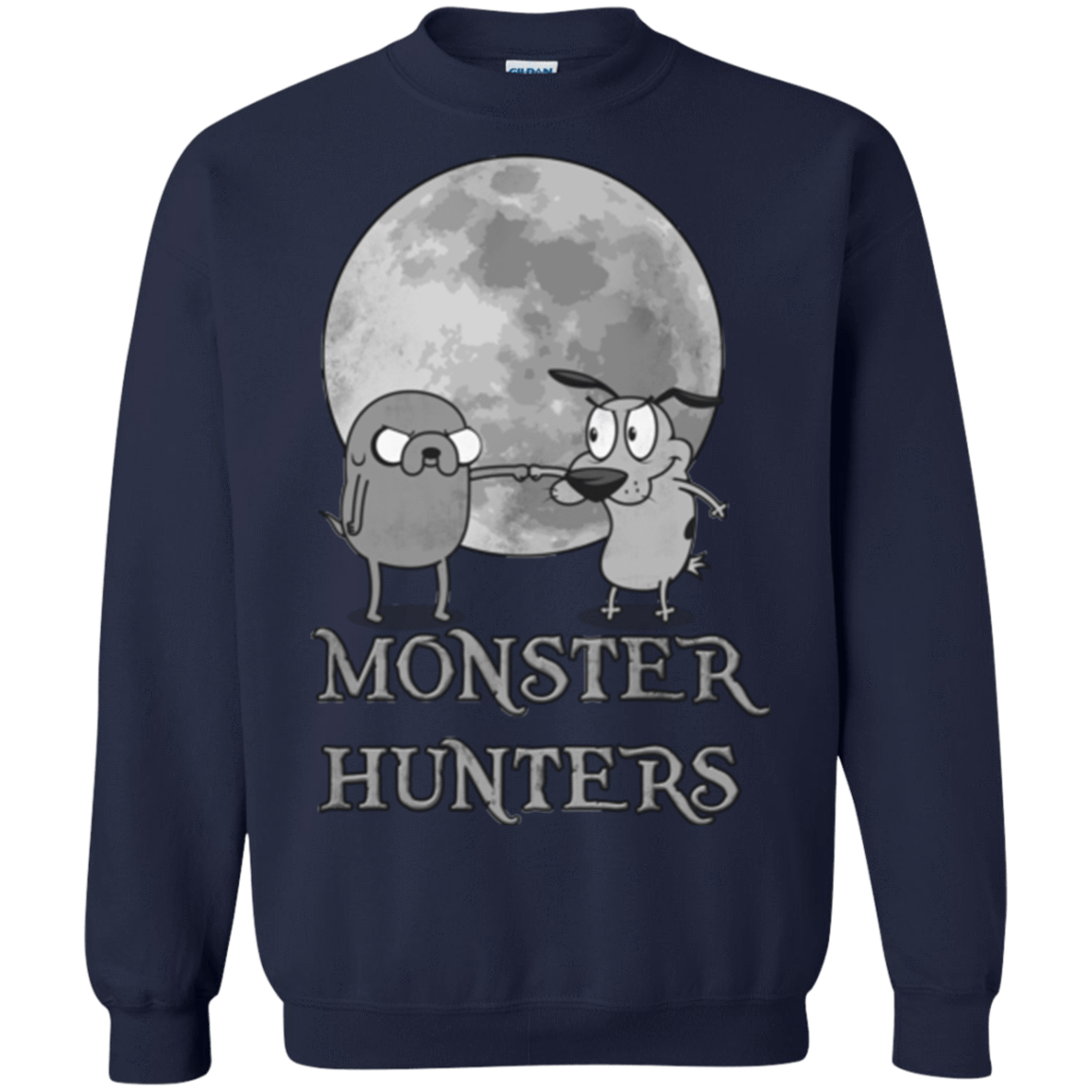 Sweatshirts Navy / Small Monster Hunters Crewneck Sweatshirt